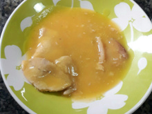 Sopa de batata salsa