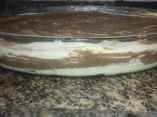 Pavê de chocolate e maracujá