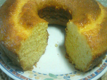 Bolo especial de laranja