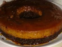 Bolo com pudim