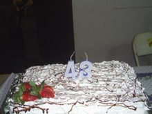 Bolo gelado de morangos