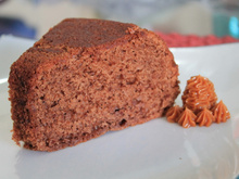 Bolo de chocolate com iogurte de liquidificador