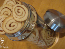 Biscoito Catavento de Laranja e Canela