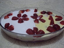 Torta gelada de morango