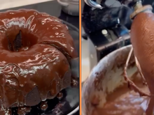 Descobri a receita do melhor bolo de chocolate sem açúcar e sem glúten: eu não conto que faço assim e ninguém percebe, todo mundo adora!