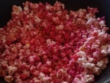 Pipoca doce de gelatina