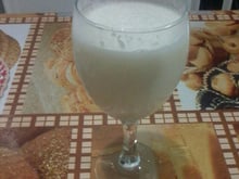 Batida de coco deliciosa