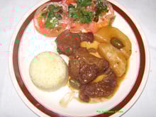 Músculo ao molho de cerveja preta