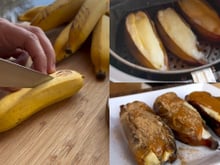 Essa sobremesa de banana na air fryer renova doce tradicional brasileiro e encanta até gringo