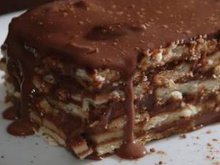 Pavê de chocolate fácil