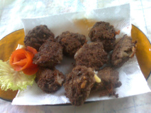 Medalhão de carne moída