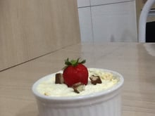 Merengue de morango