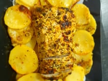 Lombo de porco assado especial