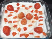 Pavê de morango facílimo