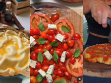 Essa torta invertida fácil de tomate e gorgonzola vai salvar a sua dieta do delivery