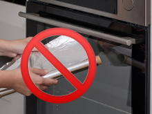 Essas são as situações que o papel de alumínio NÃO pode ir ao forno