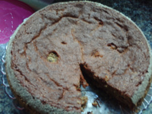 Bolo de banana moreninho