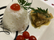 Congrio Rosa ao Molho Curry