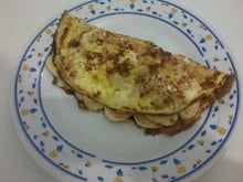 Omelete de banana
