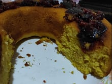 Bolo fit de milho