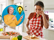 Com um simples truque caseiro que aprendi com a minha avó, NUNCA mais chorei ao cortar cebolas