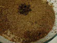 Mousse de chocolate aerado