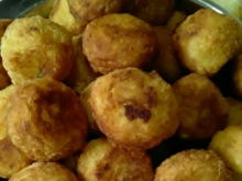 Bolinho simples de mandioca