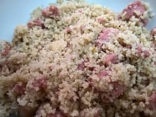 Cuscuz marroquino com summac