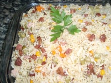 Arroz especial de Natal para Lika