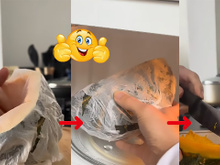 Veja por que usar uma folha de papel para cortar a abóbora com facilidade