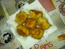 Filé de pescada à rolê