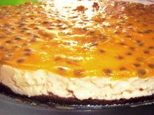 Cheesecake de maracujá
