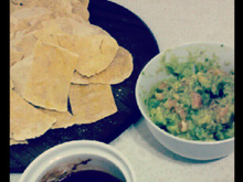 Tortillas (para acompanhar guacamole)