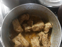 Costela de porco no limão