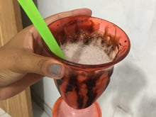 Milk shake de sorvete napolitano