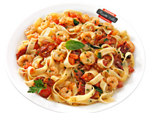 Fettuccine com Camarões