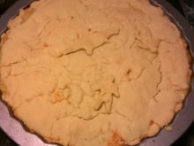 Torta maravilhosa de queijo (recheio)