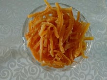 Laranja cristalizada