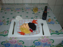 Estrogonofe de salmão Klug