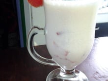Smoothie de melão com ameixa