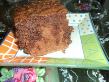 Bolo de Chocolate Light e Integral