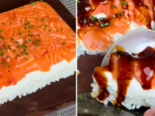 Descobri o sushi de travessa mais prático do mundo: com arroz de micro-ondas e zero erro, essa receita vai se tornar a sua favorita!