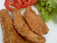 Filé de frango crocante