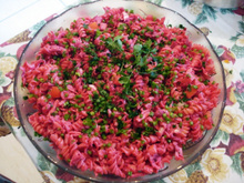 Salada de macarrão simples