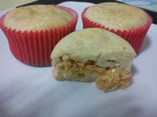 Cupcake torta de frango