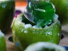 Gelatina de margarita no limão