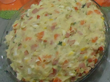 Salada de maionese deliciosa