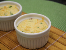 Souflé de Páscoa de bacalhau
