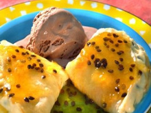Crepes de maracujá