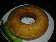 Bolo de aveia simples